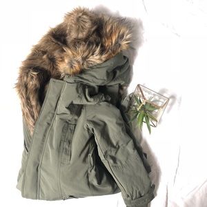 Women’s Faux Fur Parka